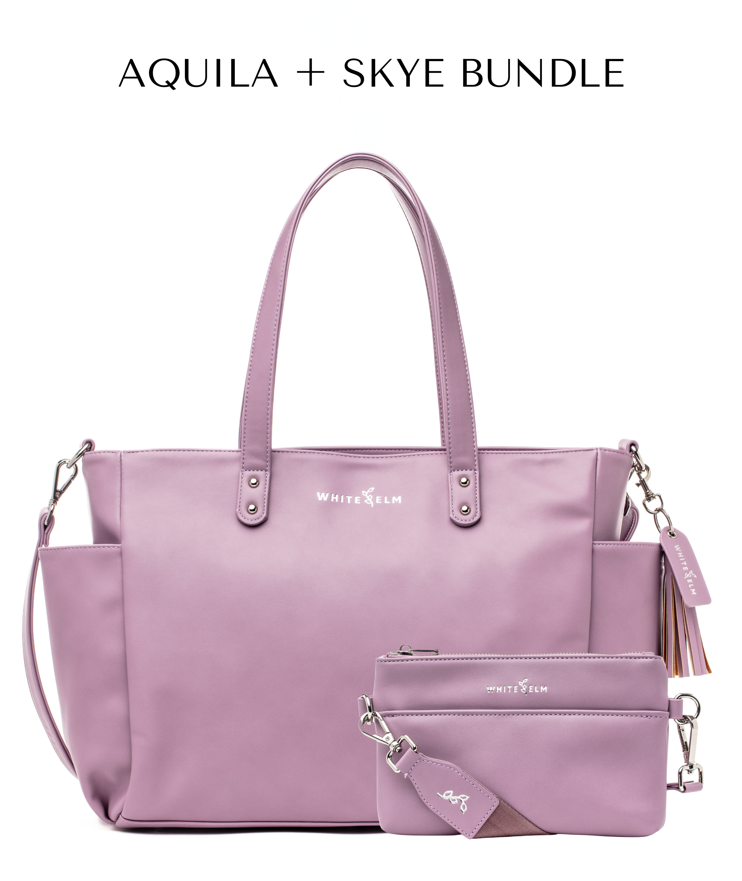 Aquila Tote Bag - Heather Purple