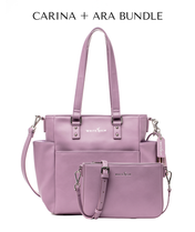 Carina Tote Bag - Heather Purple