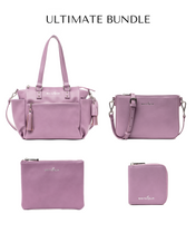 Gemini Mini Convertible Backpack - Heather Purple