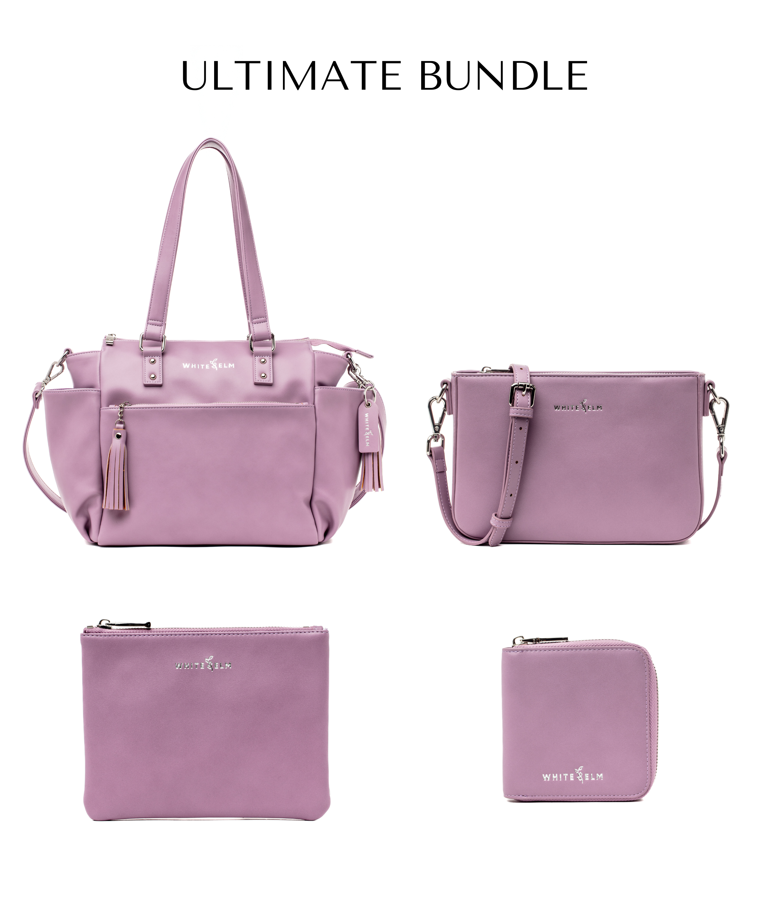 Gemini Mini Convertible Backpack - Heather Purple