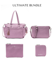 Gemini Convertible Backpack - Heather Purple