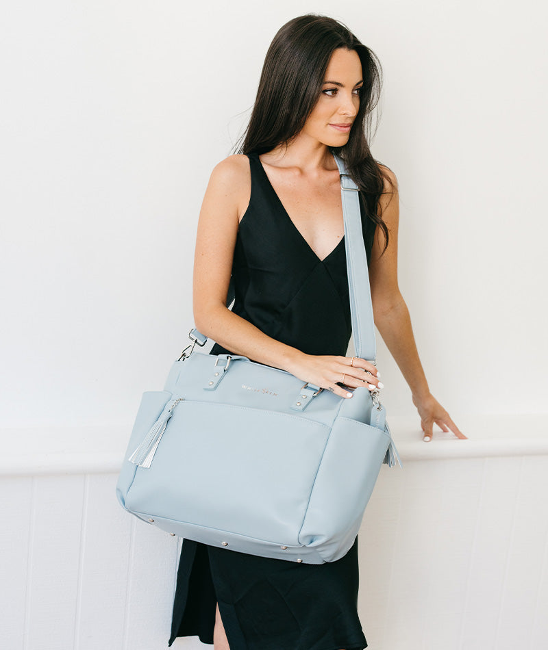 Gemini Convertible Backpack - Ice Blue [OUTLET FINAL SALE]