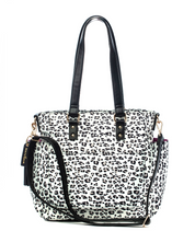 Carina Tote Bag - Leopard Nylon