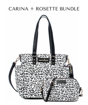 Carina Tote Bag - Leopard Nylon