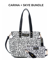 Carina Tote Bag - Leopard Nylon