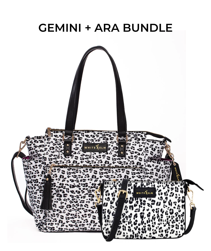 Gemini Convertible Backpack - Leopard [OUTLET FINAL SALE]