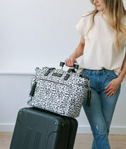 Gemini Convertible Backpack - Leopard Nylon