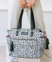 Gemini Convertible Backpack - Leopard Nylon