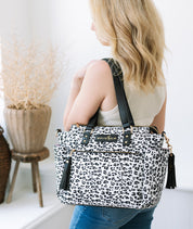 Gemini Mini Convertible Backpack - Leopard Nylon