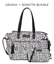 Gemini Convertible Backpack - Leopard Nylon