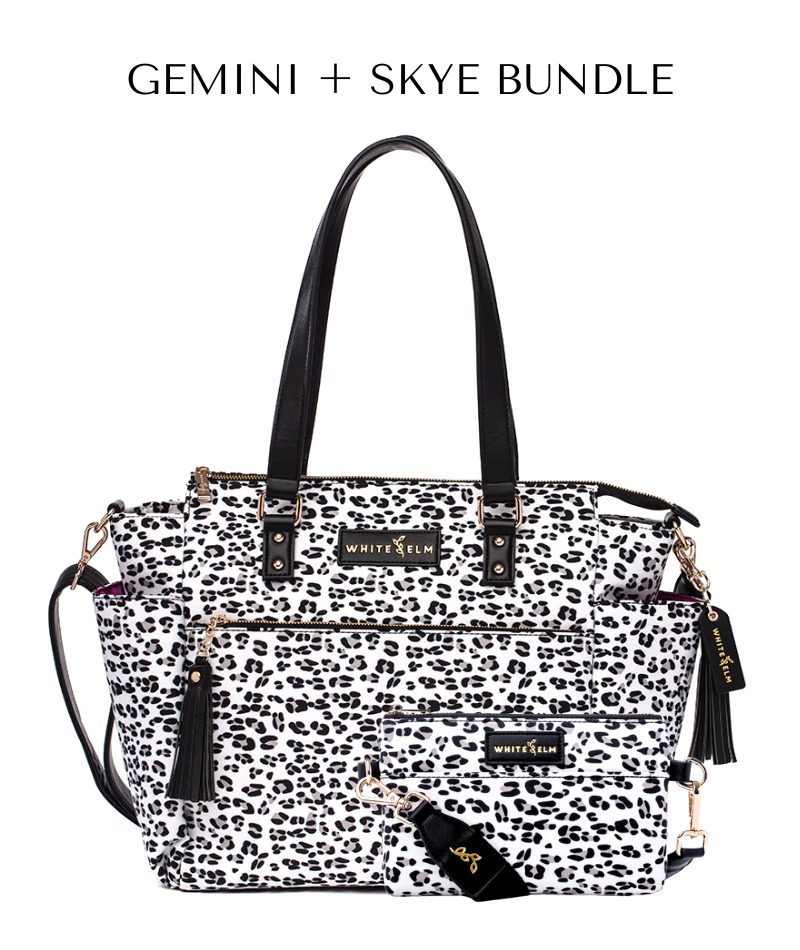 Gemini Convertible Backpack - Leopard