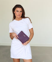 Maia Cosmetic Bag - Plum