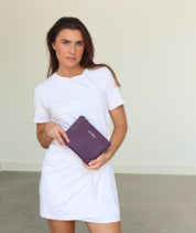 Maia Cosmetic Bag - Plum