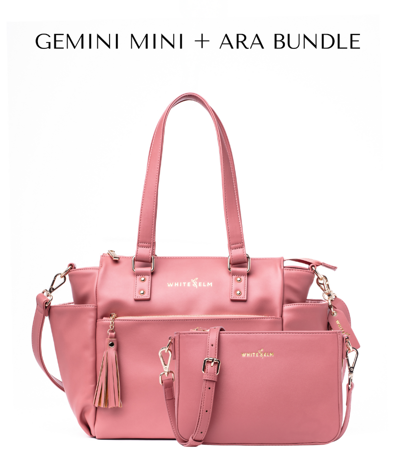 Gemini Mini Convertible Backpack - Peony
