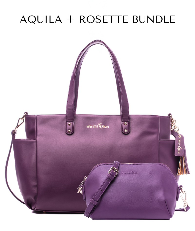 Aquila Tote Bag - Plum