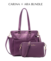 Carina Tote Bag - Plum