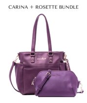 Carina Tote Bag - Plum