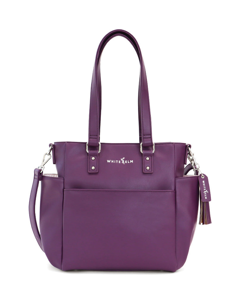 Carina Tote Bag - Plum