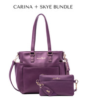 Carina Tote Bag - Plum