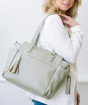 Gemini Mini Convertible Backpack - Sage Green