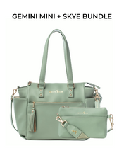 Gemini Mini Convertible Backpack - Seafoam