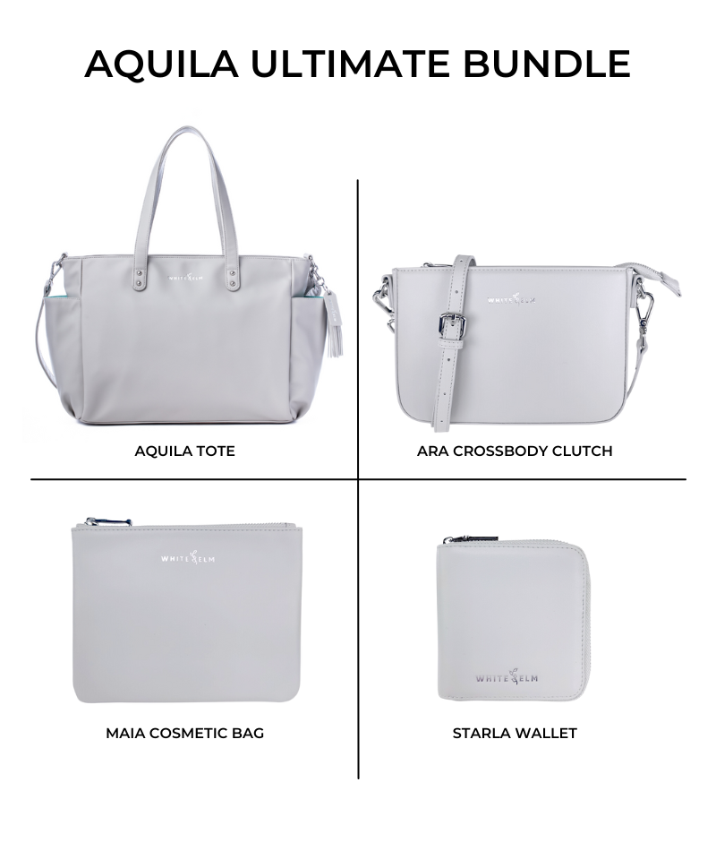 Aquila Tote Bag - Silver