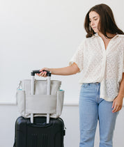 Carina Tote Bag - Dove- [OUTLET FINAL SALE]