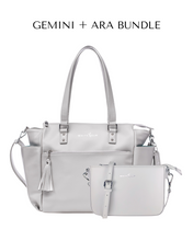 Gemini Convertible Backpack - Silver