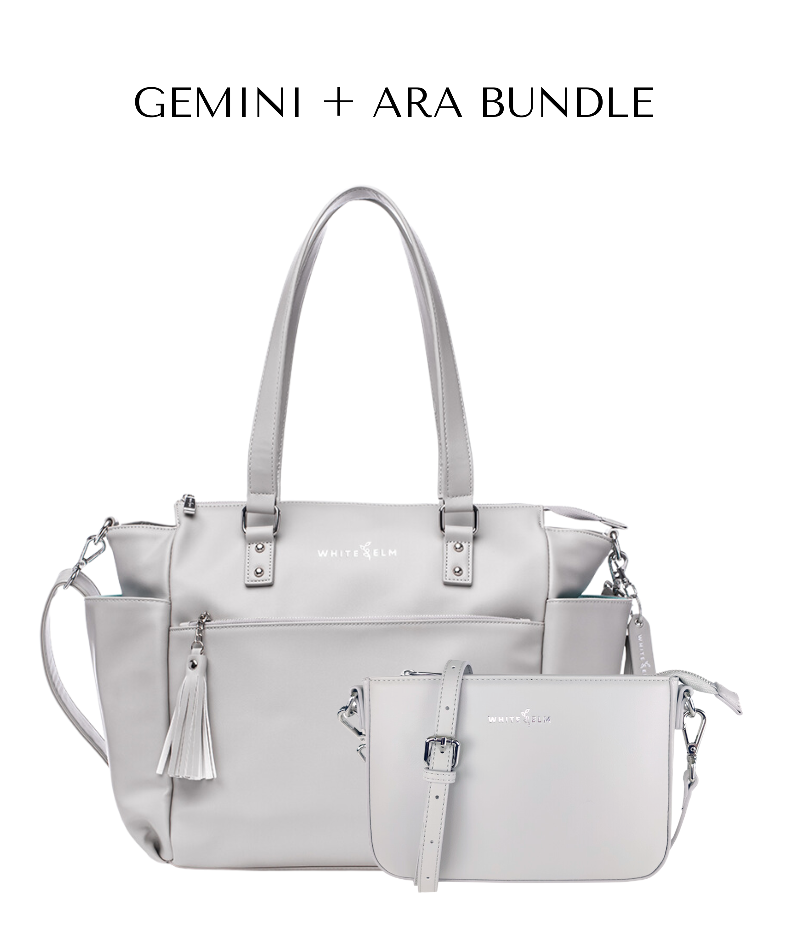 Mochila Convertible Gemini - Plata