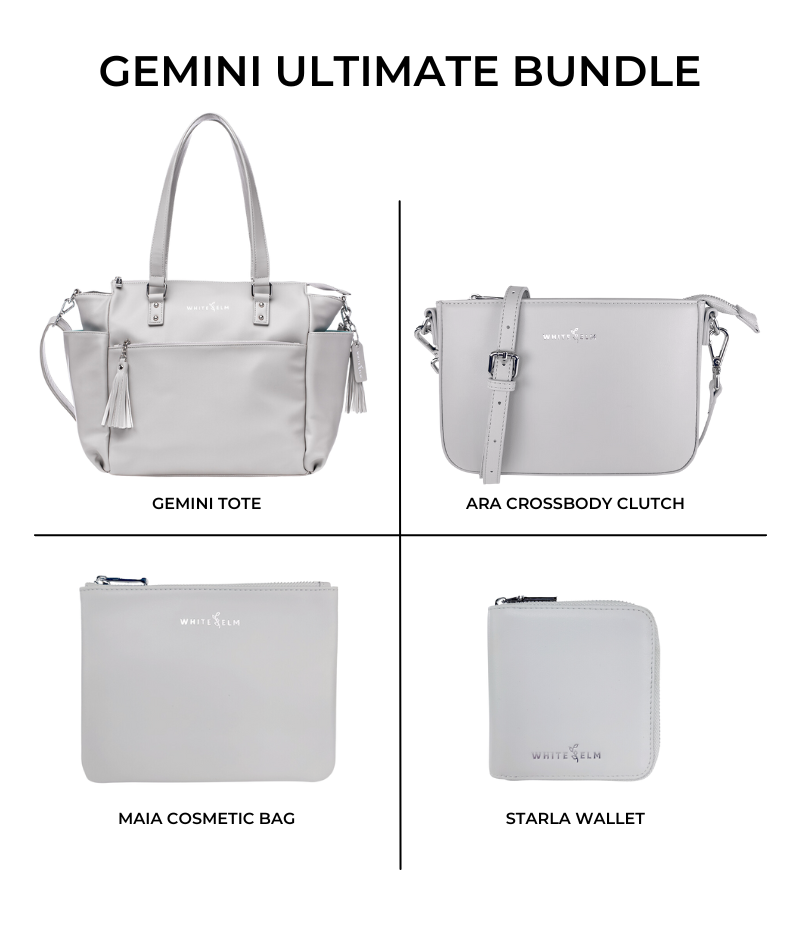 Gemini Convertible Backpack - Silver