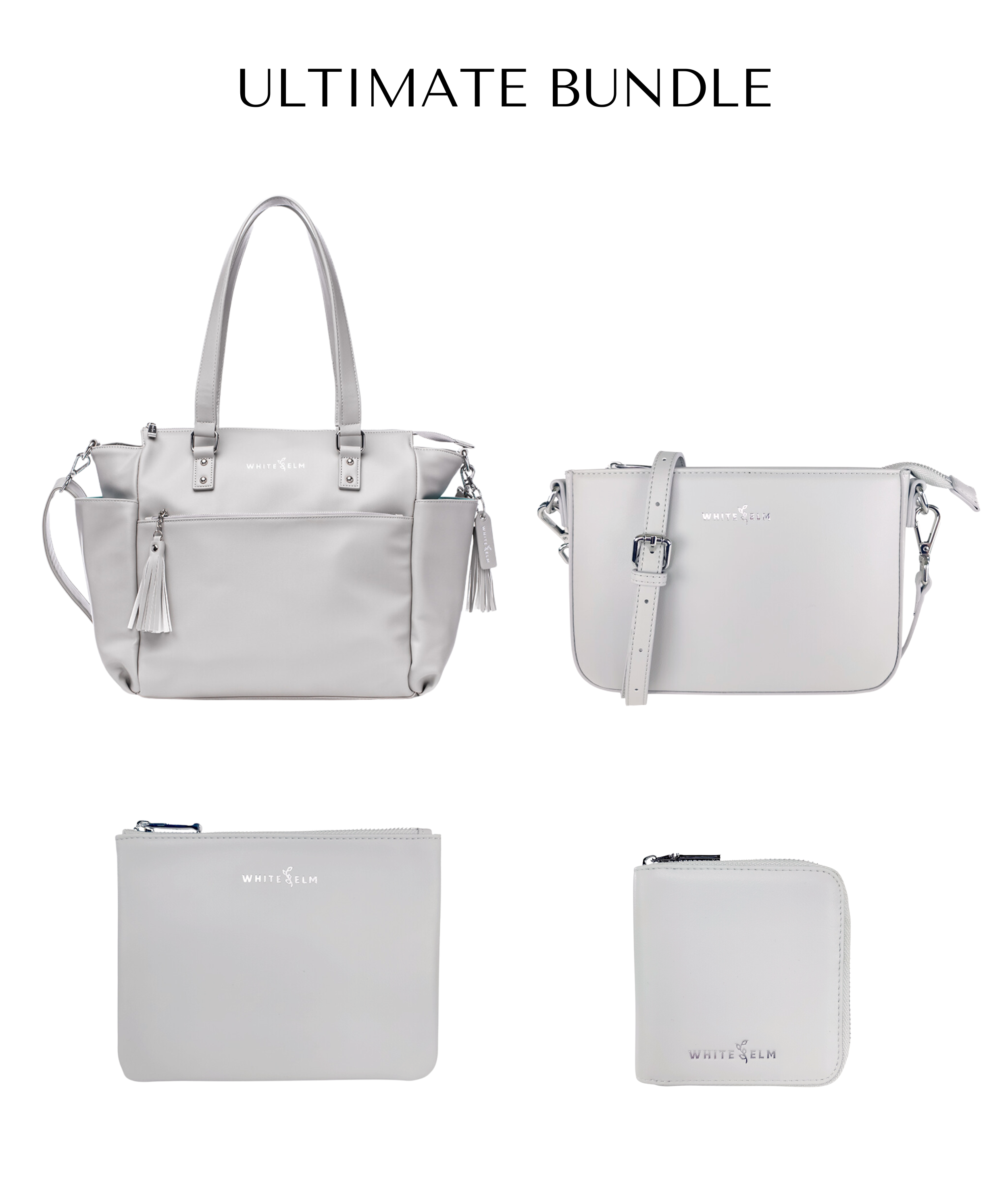 Gemini Convertible Backpack - Silver