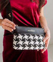 Skye Sling Bag - Houndstooth - [OUTLET RETIRED FINAL SALE]