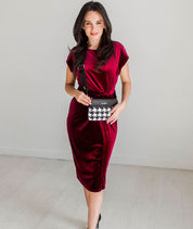 Skye Sling Bag - Houndstooth - [OUTLET RETIRED FINAL SALE]