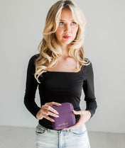 Starla Wallet - Plum