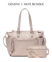 Gemini Convertible Backpack - Taupe