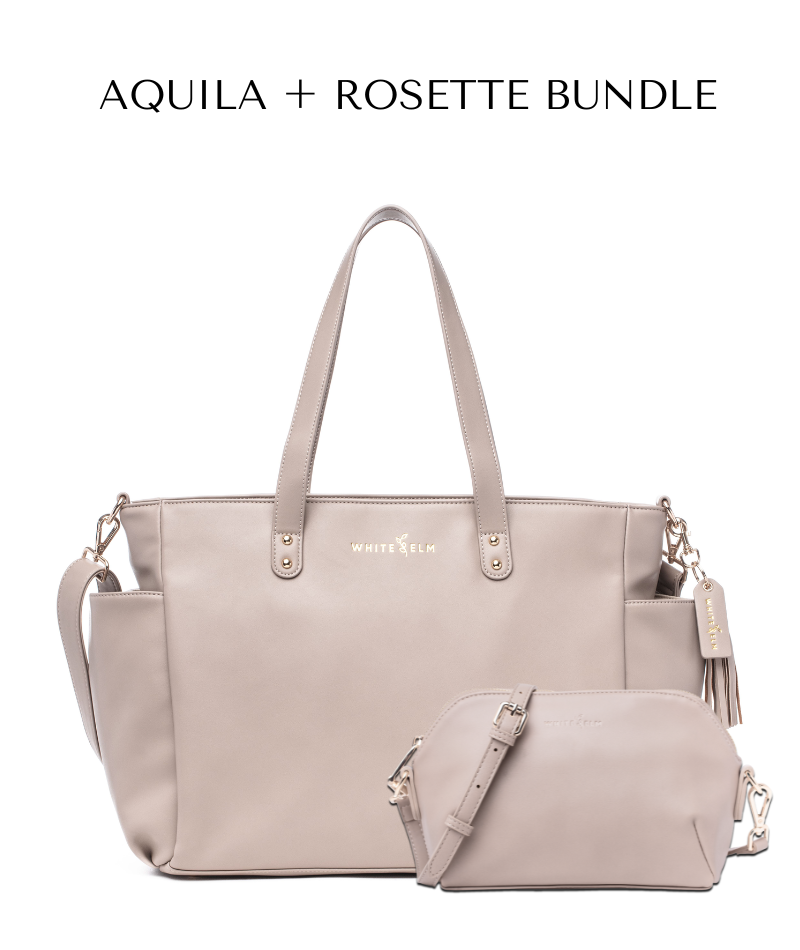 Bolso Tote Aquila - Almendra