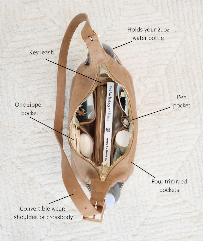 Camille Hobo - Uptown Check Wool