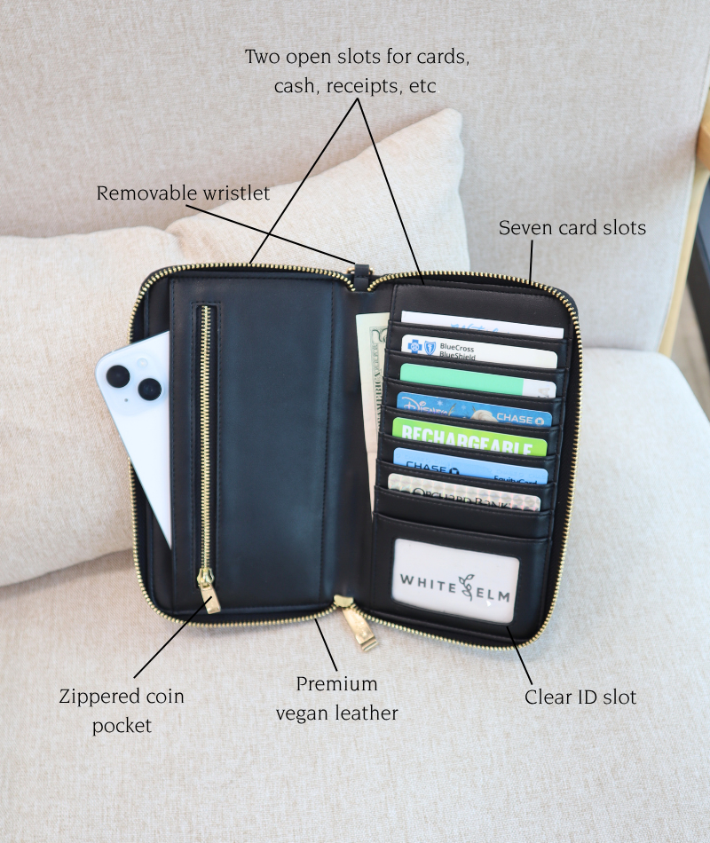 Vera Wallet - Mahogany Brown