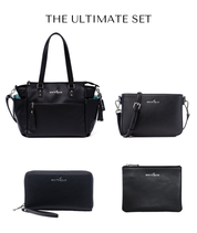 Gemini Convertible Backpack - Black
