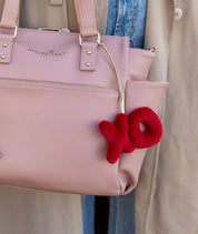 Plush Bag Charm - XO
