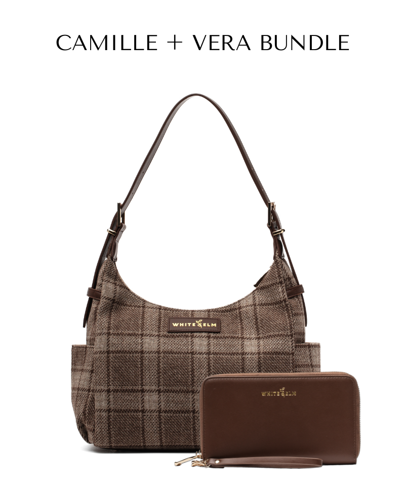Camille Hobo - Uptown Check Wool