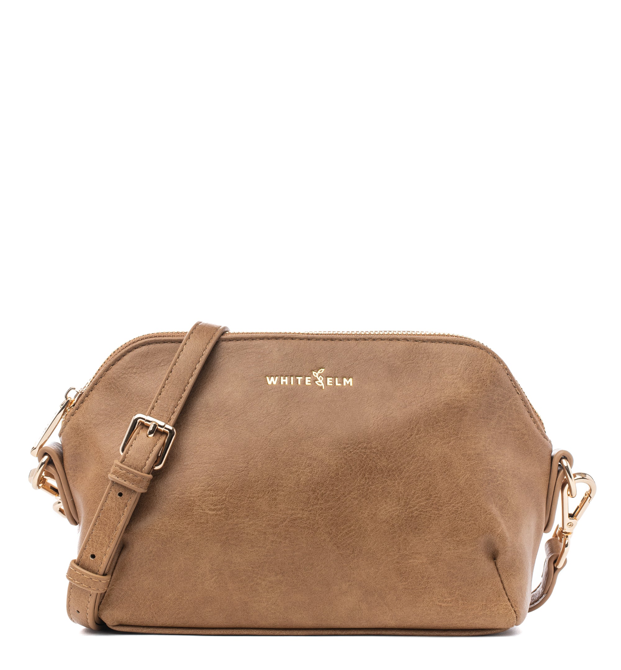 Rosette Crossbody - Almond