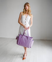 Aquila Tote Bag - Heather Purple