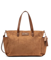 Aquila Tote Bag - Honey Vegan Suede  - [OUTLET FINAL SALE]