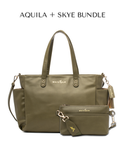 Aquila Tote Bag - Olive - [OUTLET RETIRED FINAL SALE]