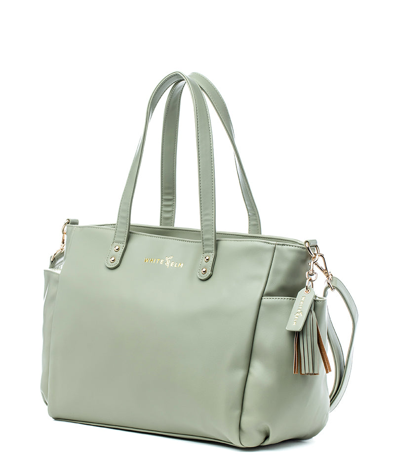 Aquila Tote Bag - Sage Green