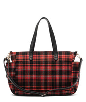 Aquila Tote Bag - Tartan Rouge Wool