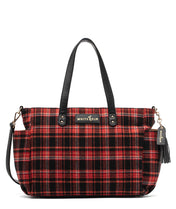 Aquila Tote Bag - Tartan Rouge Wool
