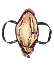 Aquila Tote Bag - Tartan Rouge Wool - [OUTLET FINAL SALE]