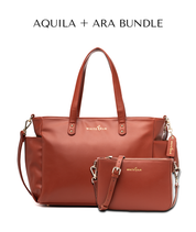 Aquila Tote Bag - Terracotta  - [OUTLET FINAL SALE]